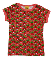 Short Sleeve Top | Radish - Tea Rose Hot Pink