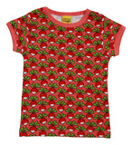 Short Sleeve Top | Radish - Tea Rose Hot Pink