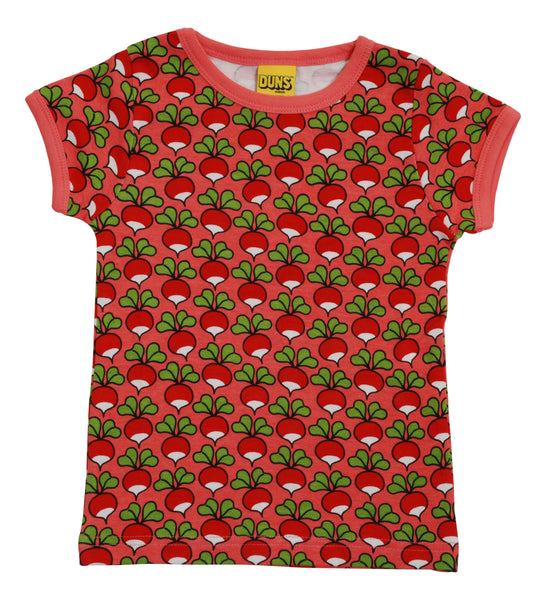 Short Sleeve Top | Radish - Tea Rose Hot Pink