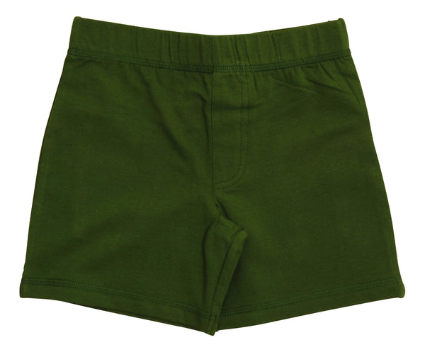 Solid | Short Pants | More Than a Fling - Treetop Green