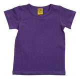 Solid | Short Sleeve Top | Passion Flower Purple