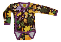 Kimono Body | Fall Flowers - Brown, Amethyst Orchid taping