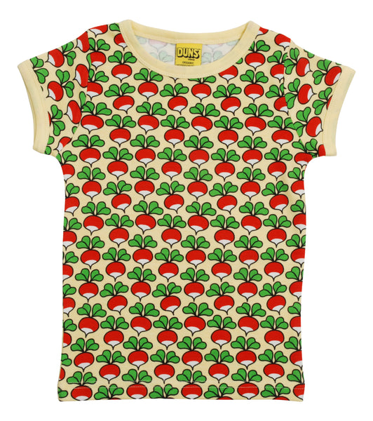 Short Sleeve Top | Radish - Pale Banana Yellow