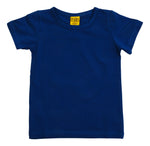 Solid | Short Sleeve Top | More Than a Fling - Snorkel Blue