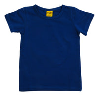 Solid | Short Sleeve Top | More Than a Fling - Snorkel Blue