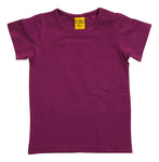Solid | Short Sleeve Top | More Than a Fling - Dewberry Purple