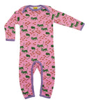 Lap Neck Suit | Cat- Pink