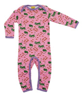 Lap Neck Suit | Cat- Pink