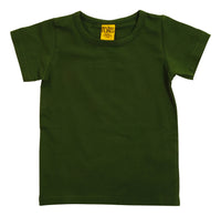 Solid | Short Sleeve Top | More Than a Fling - Treetop Dark Green