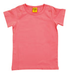 Solid | Short Sleeve Top | More Than a Fling - Sachet Pink