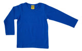 Solid | Long Sleeve Top | Strong Blue