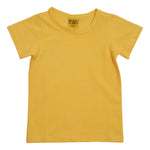 Solid | Short Sleeve Top | More Than a Fling - Snapdragon Yellow