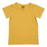 Solid | Short Sleeve Top | More Than a Fling - Snapdragon Yellow