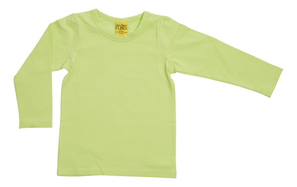 Solid | Long Sleeve Top | Sharp Green