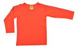 Solid | Long Sleeve Top | Poppy Red
