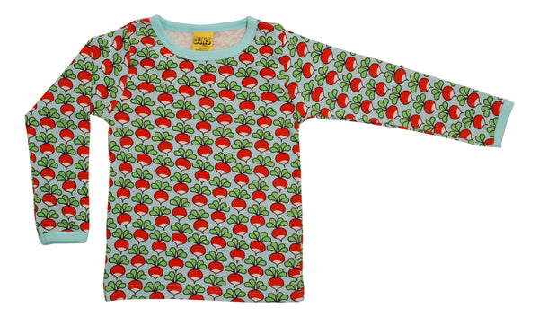 Long Sleeve Top | Radish - Clearwater Blue