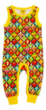 Dungaree | Harlequin Veggies, Dandelion Yellow Taping