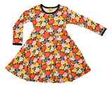 Long Sleeve Skater Dress | Flower Pot