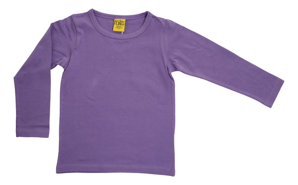 Solid | Long Sleeve Top | Bougainvillea Purple