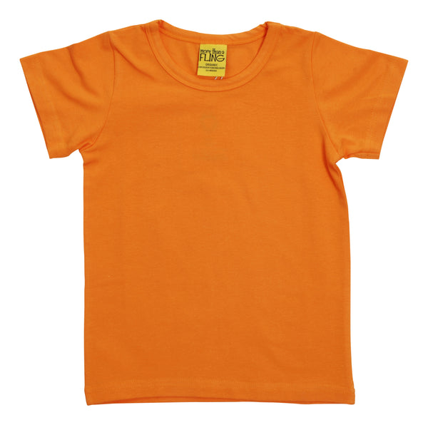 Solid | Short Sleeve Top | Apricot