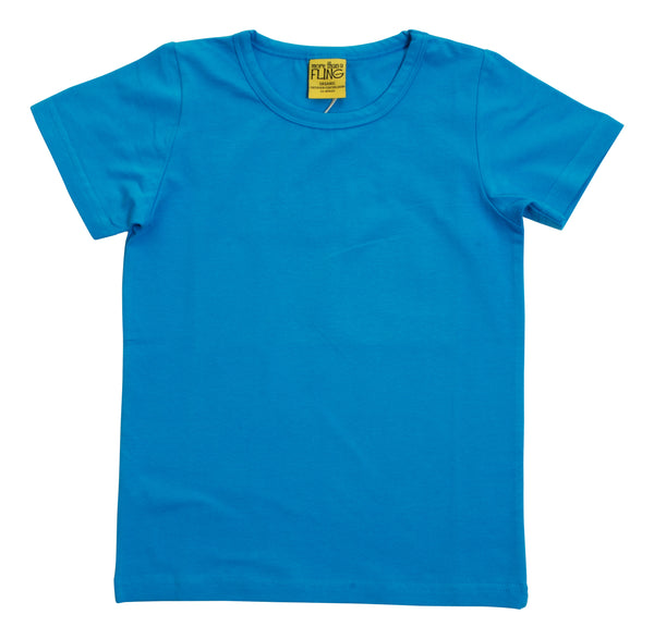 Solid | Short Sleeve Top | Hawaiian Blue