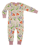 Zip Suit | Midsummer Flower – Cradle Pink. Orchid Bouquet
