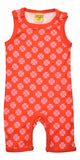 Play Suit | Clover - Red/ Pink