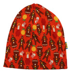 Double Layer Hat | Gingerbread - Red