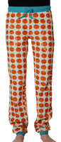 All Over Printed Velour Pants | Pumpkin