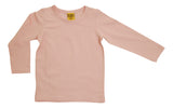 Solid | Long Sleeve Top | Blushing Bride