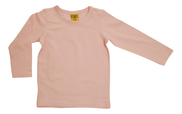 Solid | Long Sleeve Top | Blushing Bride