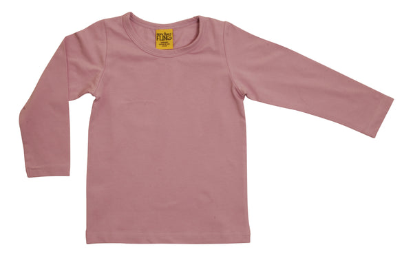 Solid | Long Sleeve Top | More Than a Fling - Orchid Bouquet