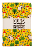 Beddings | Pigs and Acorns - Lemon Chrome, SIZE 200 x 150 CM, 50 x 60 cm