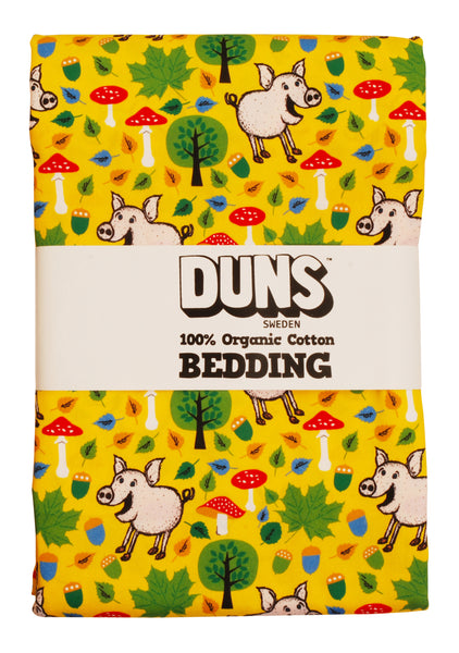 Beddings | Pigs and Acorns - Lemon Chrome, SIZE 200 x 150 CM, 50 x 60 cm