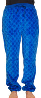 Velour Pants | Velour - Clover - Blue
