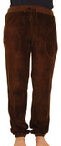 Terry Pants | Chocolate Brown