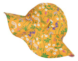 Sun Hat | Wild Flowers - Orange