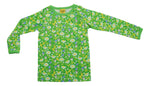 Long Sleeve Top Single Jersey | Summer Days- Green