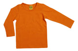 Solid | Long Sleeve Top | Bright Marigold Orange