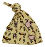 Knot Hat | Pig Luminary Green