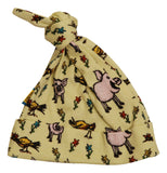 Knot Hat | Pig Luminary Green