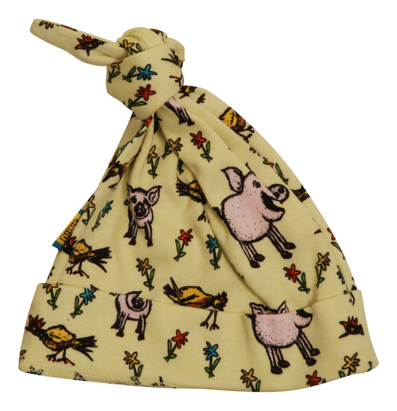Knot Hat | Pig Luminary Green