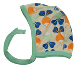 Babycap / Bonnet | Big Radish - Hushed Green. Beach Glass Taping
