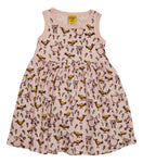 Sleeveless Dress with Gathered Skirt | Pigs and Chicks - Heavenly Pink
