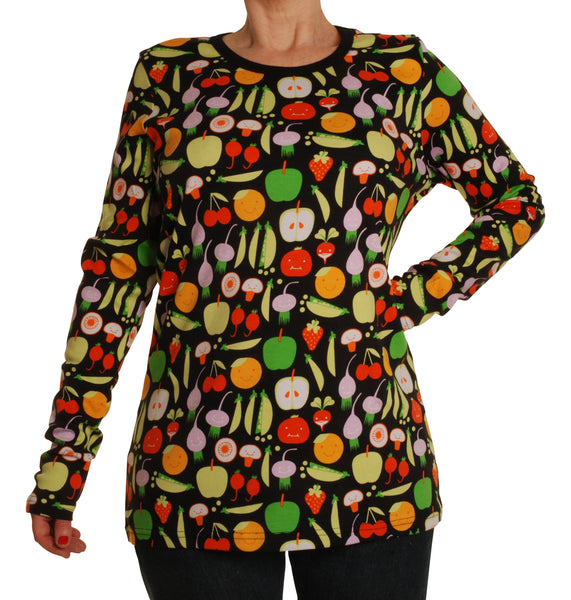 Long Sleeve Top | Harvest- Black
