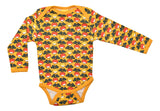 Long Sleeve Body | Multi Radish - Mineral Yellow
