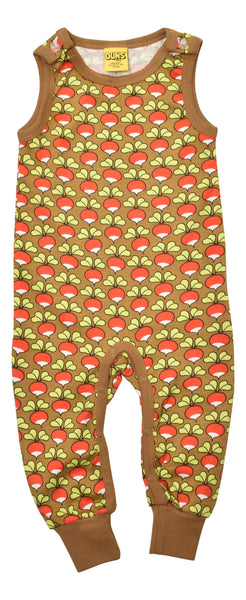 Dungaree | Radish - Butternut Brown. Butternut Brown Taping