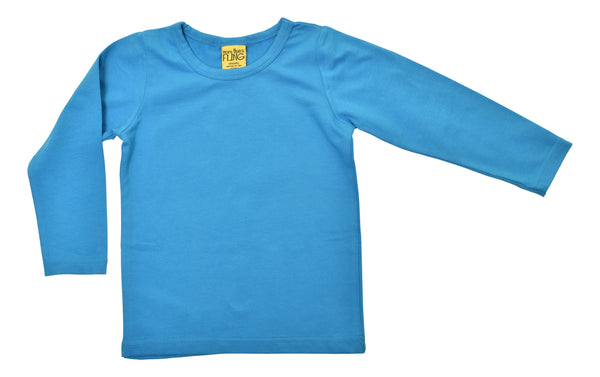 Solid | Long Sleeve Top | More Than a Fling - Dresden Blue