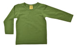 Solid | Long Sleeve Top | More Than a Fling -  Green