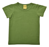 Solid | Short Sleeve Top | More Than a Fling - Green